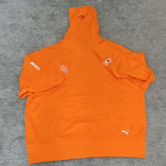New Vibrant Orange Puma BMW Motorsport MMS Street Hoodie Hooded sweatshirt XXL - Picture 3 of 8